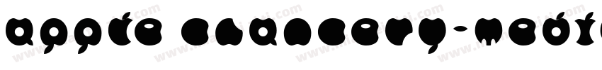 apple chancery-mediu字体转换
